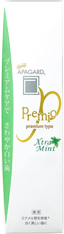 APAGARD Premio Premium type Xtra Mint 53 гр. Зубная паста с двойной мятой